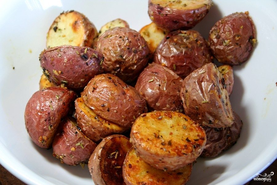 Рецепт Картошка с чесноком