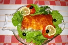 Рыба, запеченная с сыром