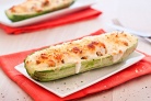 Кабачки, фаршированные курицей