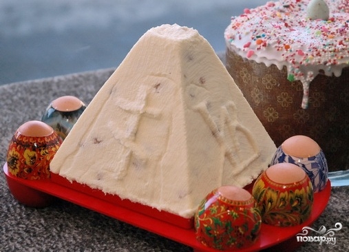 Рецепт Пасха сливочная с финиками