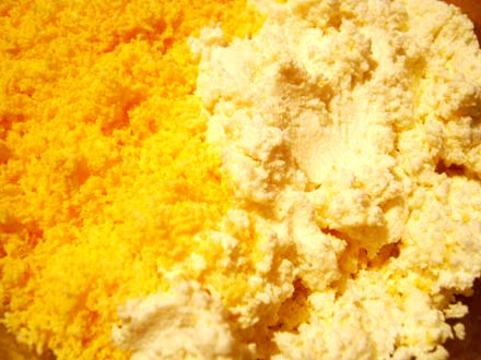 Рецепт Пасха с вареными желтками