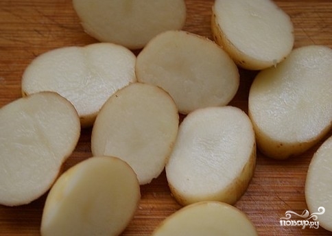 Рецепт Картофель в сливках в духовке