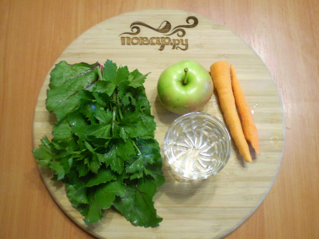 Рецепт Зеленый коктейль с морковью