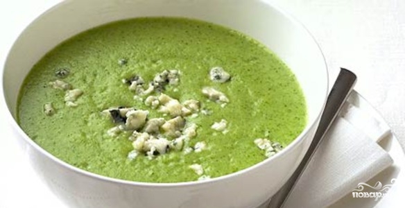 Рецепт Сырный крем-суп с брокколи
