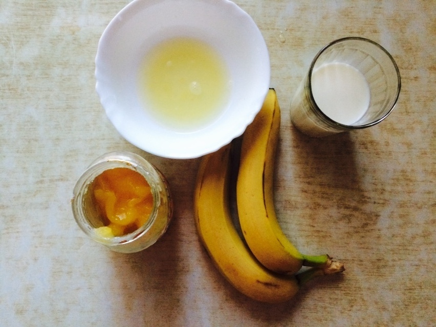 Рецепт Банановый смузи с молоком