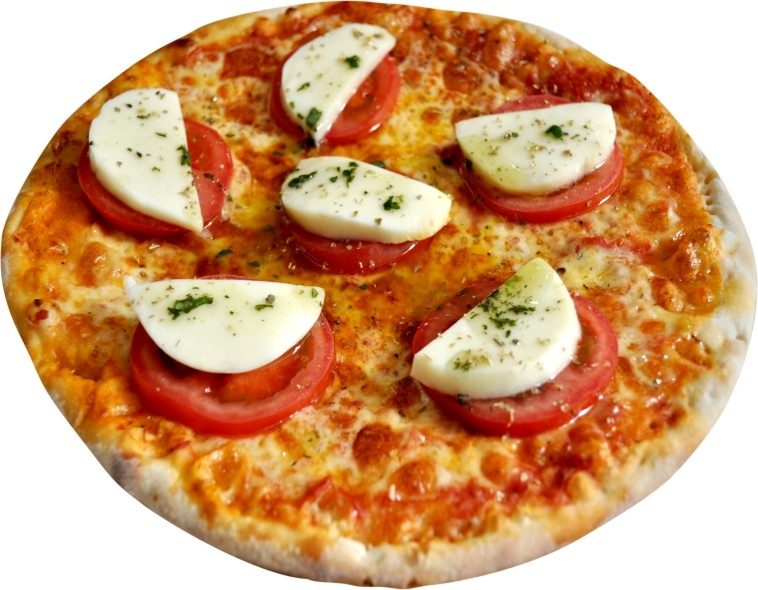 Рецепт Пицца с томатами и сыром