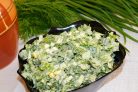 Зеленый салат со щавелем