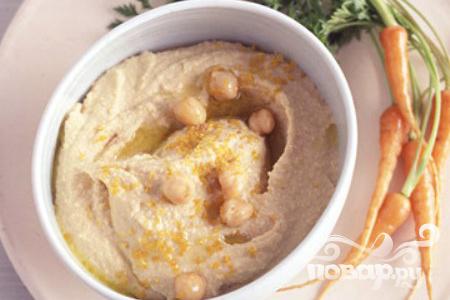 Рецепт Хумус с лимоном и чесноком