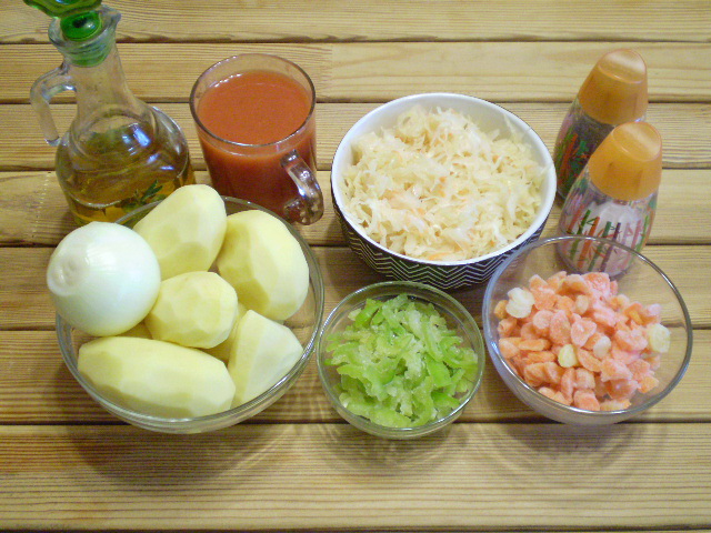 Рецепт Овощное рагу с капустой