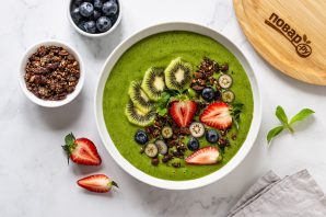 Смузи в тарелке