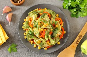 Соте из брокколи