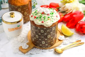 Глазурь для кулича из сгущенки