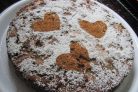 Пирог с яблоками и отрубями