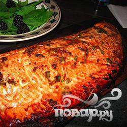 Рецепт Лосось на кедровых досках