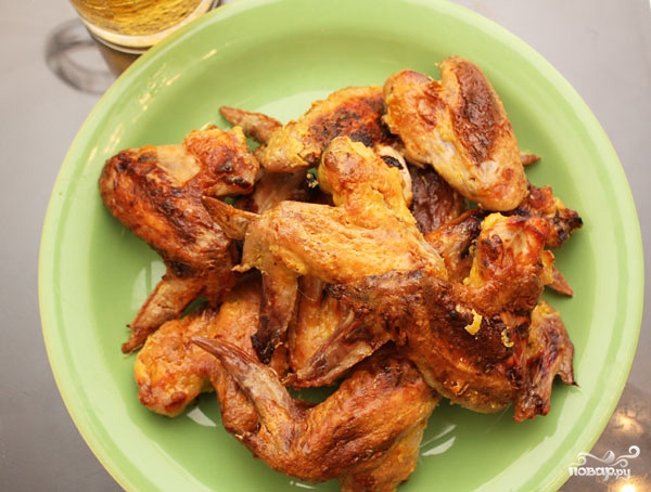 Рецепт Крылышки в микроволновке