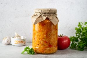 Щи на зиму в банках