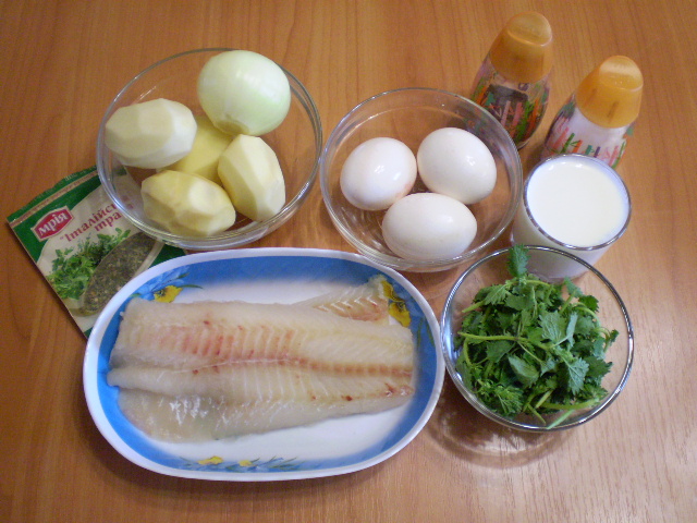 Рецепт Рыбная запеканка диетическая