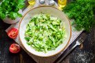 Салат "Фитнес" с капустой