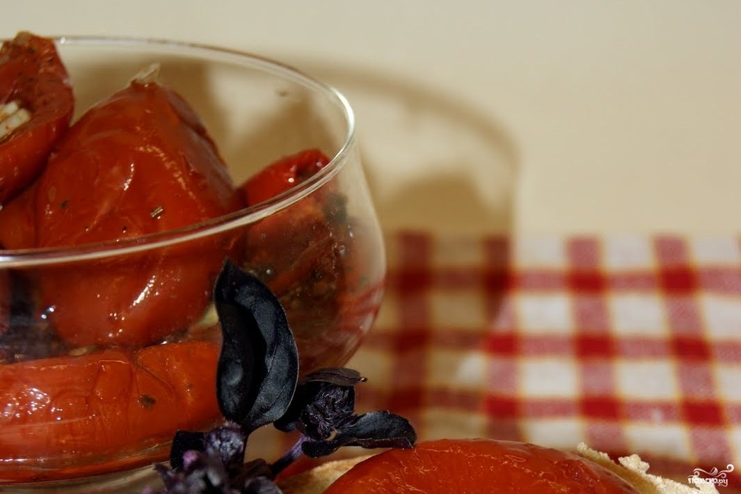 Рецепт Вяленые помидоры в микроволновке
