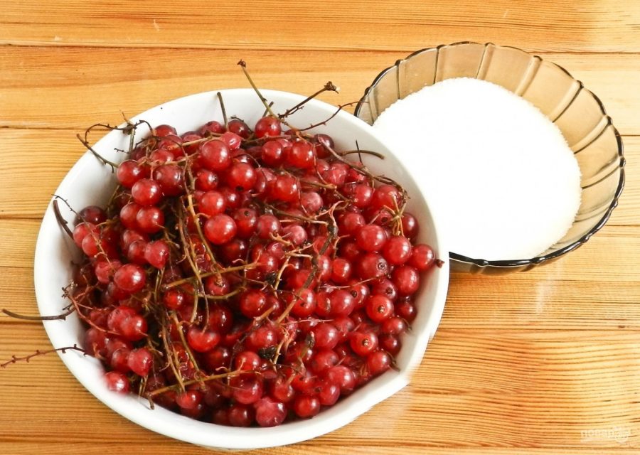Красная смородина с сахаром (варенье) - пошаговый рецепт с фото на Повар.ру