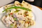 Салат с копченой индейкой