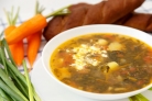 Суп с фасолью и щавелем