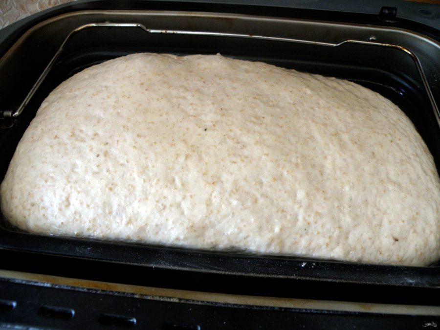 Хлеб на сковороде с манкой