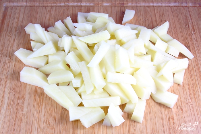 Рецепт Картофель тушеный в горшочке