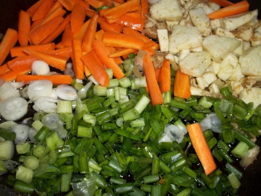 Рецепт Баклажаны с морковкой и чесноком