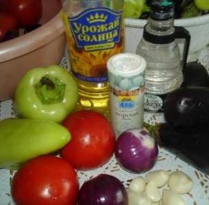 Рецепт Баклажаны с овощами на зиму
