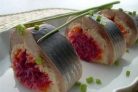 Селедка с картофельной начинкой
