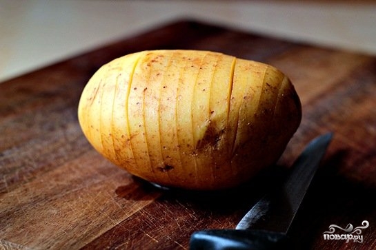 Рецепт Печеный картофель с сыром