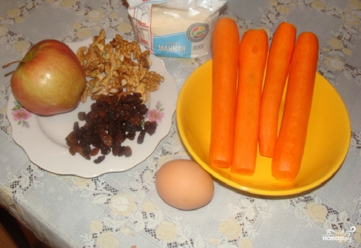 Рецепт Зразы морковные