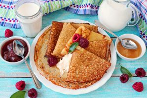 Блины на сухом молоке