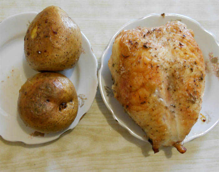 Рецепт Курица с маринованными грибами