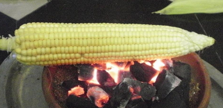 Рецепт Запеченная кукуруза (на углях)