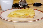 Яблочный пирог с сыром Гауда