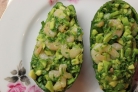 Салат из авокадо и креветок