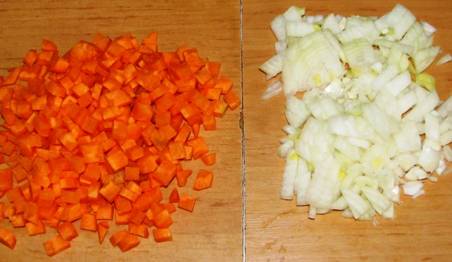 Рецепт Рис с морковью и луком