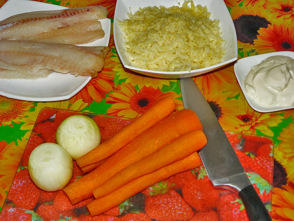 Рецепт Рыба под сыром в духовке