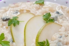 Ризотто с горгонзолой и грушей