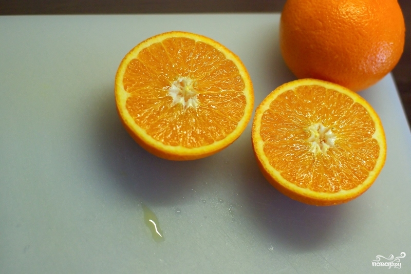 Рецепт Свинина в апельсиновом соусе