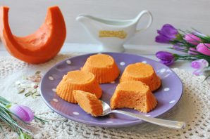 Тыквенно-творожное суфле