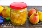 Грушевое варенье с лимоном и корицей