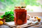 Салат Кобра из баклажанов