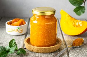 Джем из тыквы с курагой