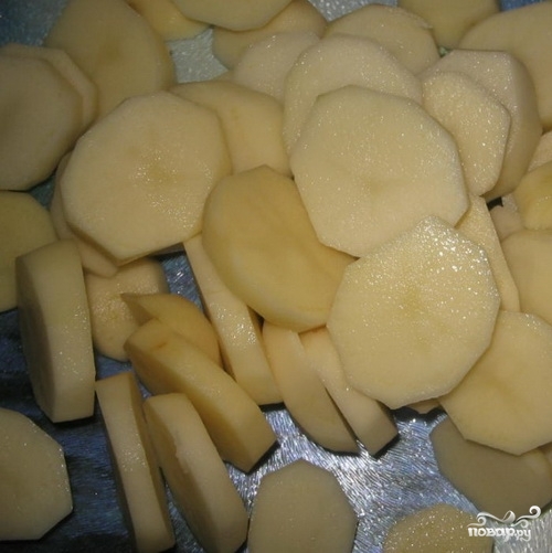 Рецепт Картофель с грибами в горшочках