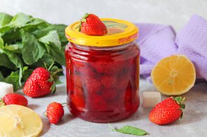 Варенье из клубники с лимоном