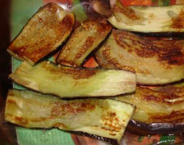 Рецепт Соте из баклажанов с мясом