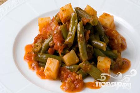 Рецепт Пряная фасоль